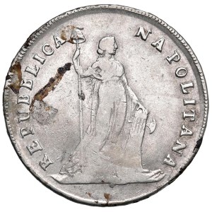 Italian Mints - * NAPOLI Repubblica napoletana (1799) 12 Carlini An. V...
