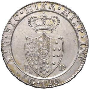 Italian Mints - NAPOLI Ferdinando IV di Borbone (1804-1805) Piastra da...