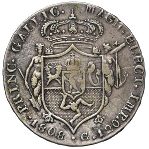 Italian Mints - NAPOLI Giuseppe Napoleone (1806-1808) Piastra da 120 G...