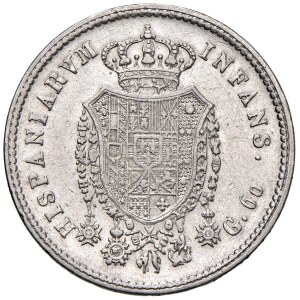 Italian Mints - NAPOLI Ferdinando I di Borbone (1816-1825) Mezza Piast...