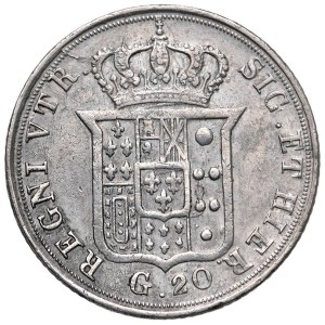 Italian Mints - NAPOLI Ferdinando II di Borbone (1830-1859) Tarì da 20...