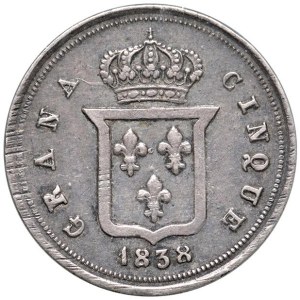 Italian Mints - NAPOLI Ferdinando II di Borbone (1830-1859) Mezzo Carl...