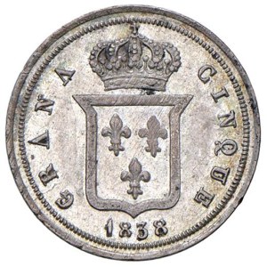 Italian Mints - NAPOLI Ferdinando II di Borbone (1830-1859) Mezzo Carl...