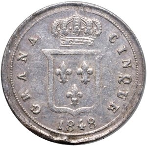 Italian Mints - NAPOLI Ferdinando II di Borbone (1830-1859) Mezzo Carl...