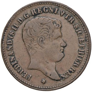 Italian Mints - NAPOLI Ferdinando II Borbone (1830-1859) 5 Tornesi 183...