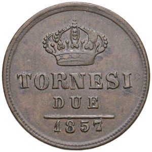 Italian Mints - NAPOLI Ferdinando II di Borbone (1830-1859) 2 Tornesi ...