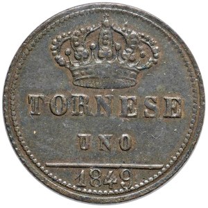Italian Mints - NAPOLI Ferdinando II di Borbone (1830-1859) Tornese 18...