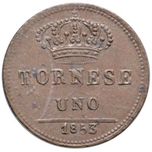 Italian Mints - NAPOLI Ferdinando II di Borbone (1830-1859) Tornese 18...