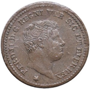 Italian Mints - NAPOLI Ferdinando II di Borbone (1830-1859) Mezzo Torn...