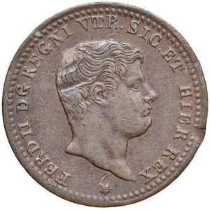 Italian Mints - NAPOLI Ferdinando II di Borbone (1830-1859) Mezzo Torn...