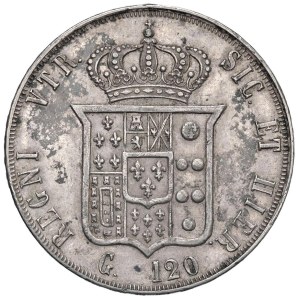 Italian Mints - NAPOLI Francesco II di Bordone (1859- 1860) Piastra da...