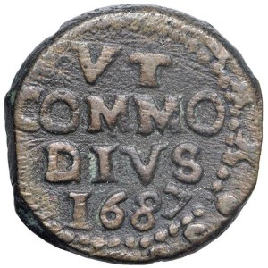 Italian Mints - PALERMO Carlo II d'Asburgo (1674-1700) Grano 1687 - MI...