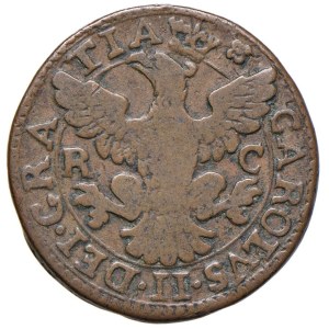 Italian Mints - PALERMO Carlo II d'Asburgo (1674-1700) Grano 1699 - MI...