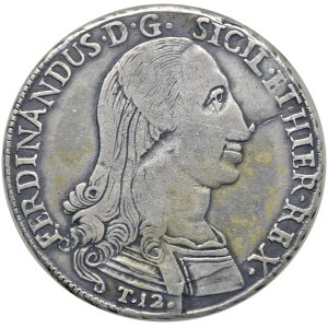 Italian Mints - PALERMO Ferdinando III di Borbone (1759-1816) 12 Tarì ...