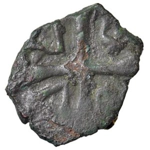 Italian Mints - SALERNO Guglielmo I (1154-1166) Follaro - MIR 688 CU (...