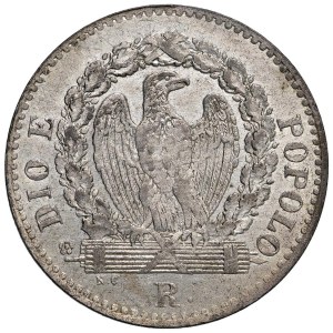 Papal coins - Second Roman Republic (1848-1849) 16 Baiocchi 1849 -...
