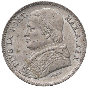 Papal coins - Pius IX (1846-1878) 20 Baiocchi 1865 An. XIX - Munt. 18 A...