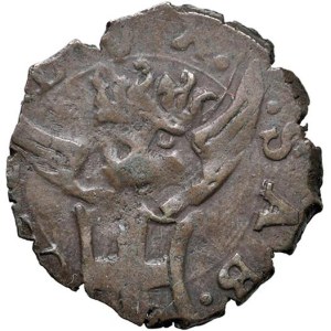 Savojsko - Karol Emanuel I. (1580-1630) Half Grosso di Piemonte 1603 T -...