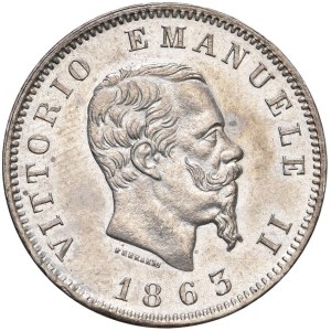 Savojsko - Viktor Emanuel II (1861-1878) Lira 1863 M hodnota - Nomisma ...