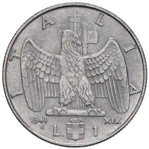 Savojsko - Viktor Emanuel III (1900-1946) Lira 1941 An. XIX - Nomisma ...