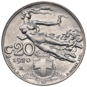Savoy - Victor Emmanuel III (1900-1946) 20 cents 1920 - Nomisma ...