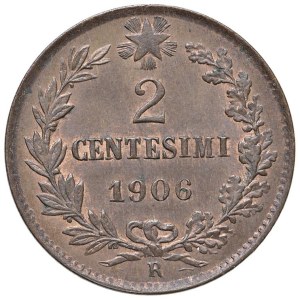 Savojsko - Viktor Emanuel III (1900-1946) 2 centy 1906 - Nomisma 1...