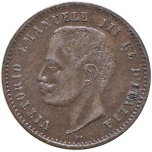 Savojsko - Viktor Emanuel III (1900-1946) 2 centy 1907 - Nomisma 1...