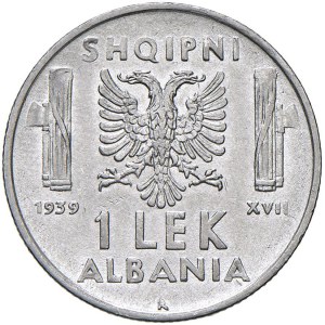 Savojsko - Viktor Emanuel III Albánsko (1900-1943) Lek 1939 magnetický -...
