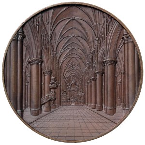 Medals - BELGIUM Medal 1846 Series of the churches of Belgium. Notre Da...