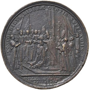 Medals - POLAND Augustus III (1733-1763) Medal 1734 For the coronation of...