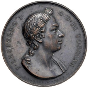 Medals - Peter Leopold I of Lorraine (1765-1790) Medal 1833 For the ...
