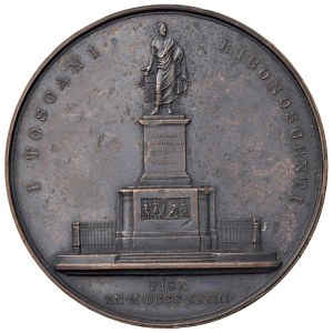 Medals - Peter Leopold I of Lorraine (1765-1790) Medal 1833 For the ...