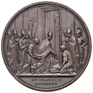 Medals - Leo XII (1823-1829) Medal 1825 An. III closure of the Po...