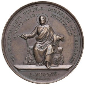 Medals - Leo XIII (1878-1903) Annual medal 1890 An. XIII Mancanz...