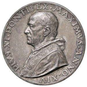 Medals - Pius XI (1922-1939) Medal An. XIV - Aurelio Mistruzzi - Mon...