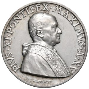 Medals - Pius XI (1922-1939) Medal An. XV - Opus: Aurelio Mistruzzi ...