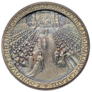 Medals - Pius XII (1939-1958) Annual medal An. VIII Creation of 32...