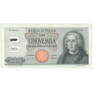 Banknotes - ITALIA Repubblica Monetazione in lire (1946-2001) Bigliett...
