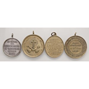 Lots - LOT OF MARIAN MEDALS 4 Medals. Blessed Virgin of Miracles 1...