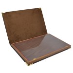 Collectibles - ZECCHI Book tray for 24 coins up to 47mm in velvet...