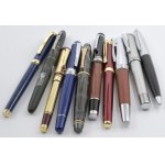 Pens - Multiple lot: 10 various fountain pens. Items in excellent...