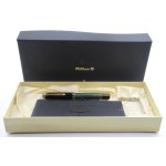 Pens - PELIKAN - Fountain pen - Green streaked resin body...