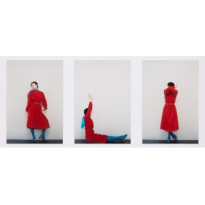 Paulina Ołowska (b. 1976, Gdansk), Alphabet - set of three photographs, 2002.