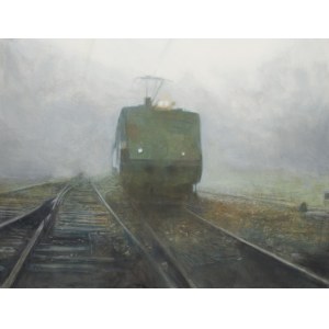 Norman Leto (b. 1980, Bochnia), Fog train, 2016