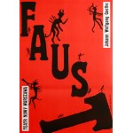proj. Roman CIEŚLEWICZ (1930 - 1996), Faust, 1988