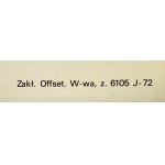 proj Jerzy PRZYGODZKI (1920 - 1979), I work not drink, 1960s.