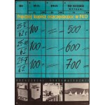 proj. Karol SLIWKA (1932 - 2018), Buy sooner by saving at PKO. Save systematically, 1962