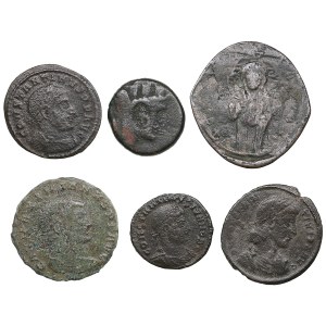 Group of Greek, Roman and Byzantine coins (6)