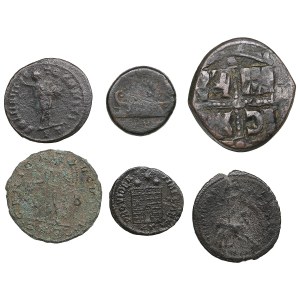 Group of Greek, Roman and Byzantine coins (6)