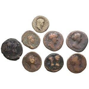 Group of Roman coins (8)